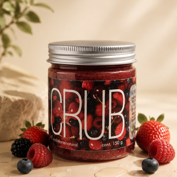 Body Scrub "Exfoliante natural frutos rojos"