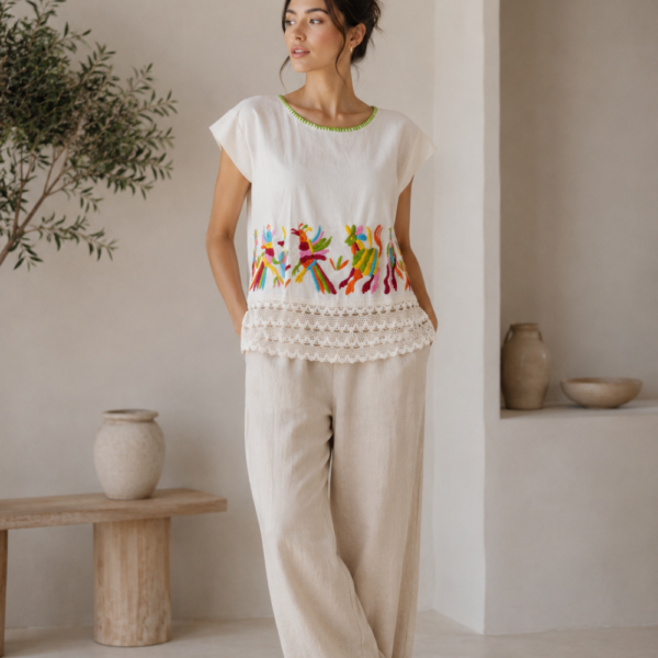 Blusa Artesanal Alebrije