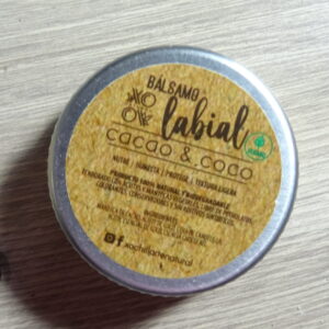 Bálsamo Labial "Cacao y coco"