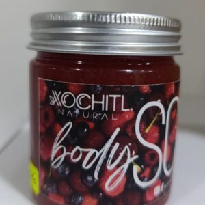 Body Scrub "Exfoliante natural frutos rojos"