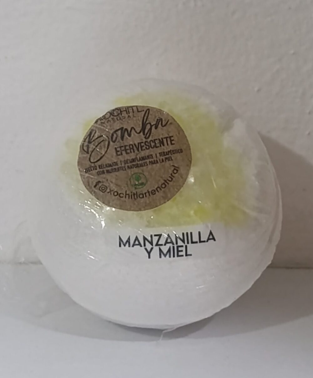 Bomba efervescente "Manzanilla y miel"