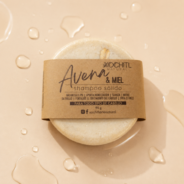Shampoo sólido "Avena y Miel "