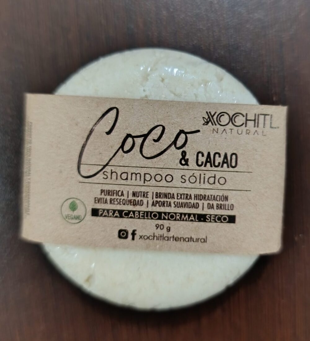 Shampoo sólido "Coco y cacao"