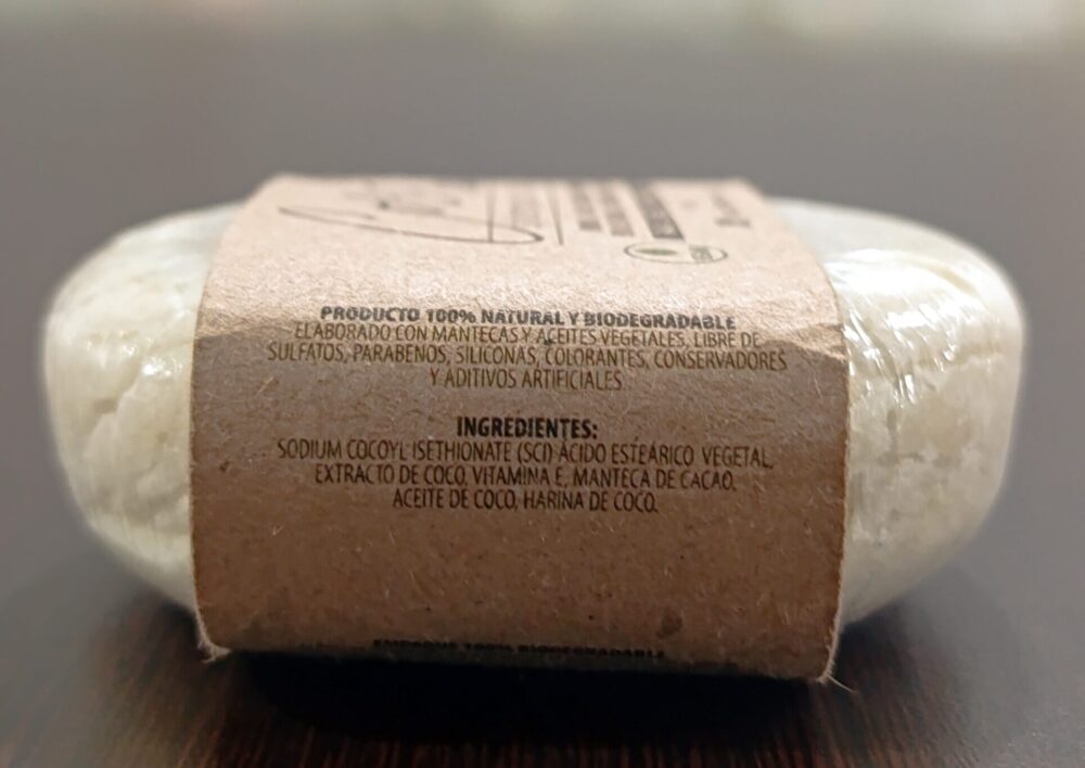 Shampoo sólido "Coco y cacao" - Image 2