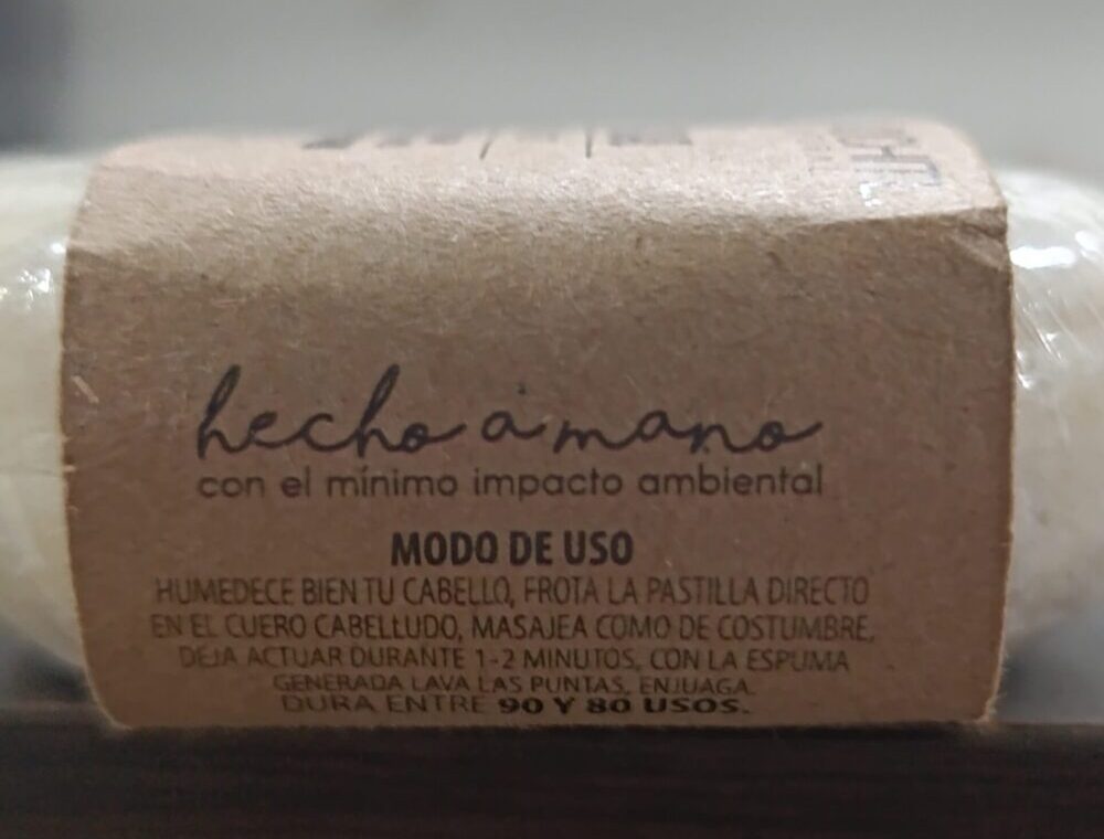 Shampoo sólido "Coco y cacao" - Image 3