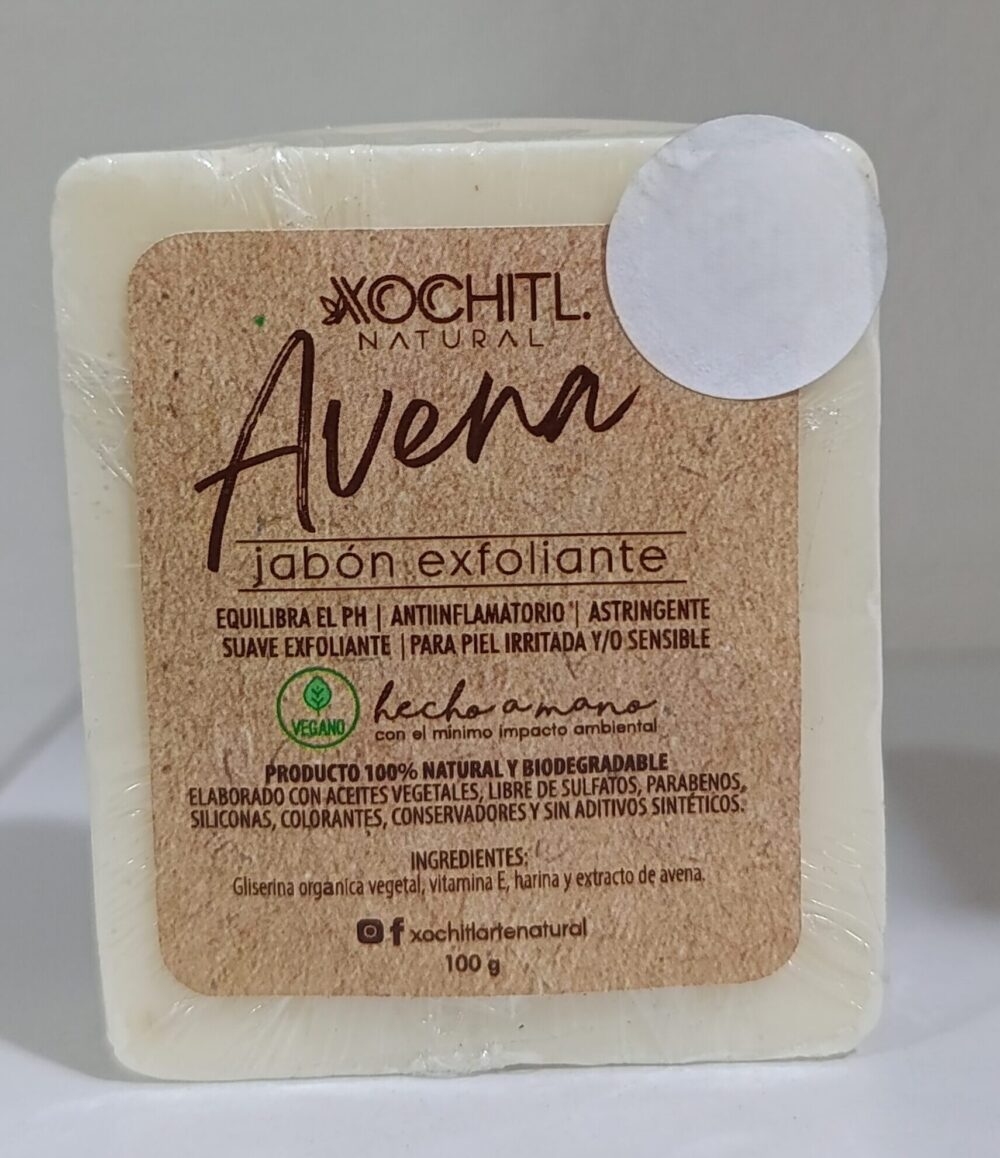 Jabón exfoliante "Avena"