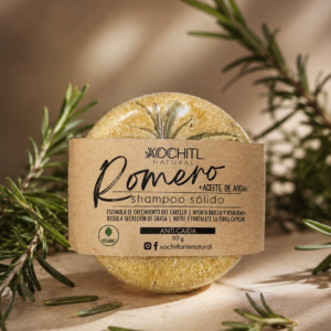 Shampoo sólido "Romero y aceite de argán" - Anticaída